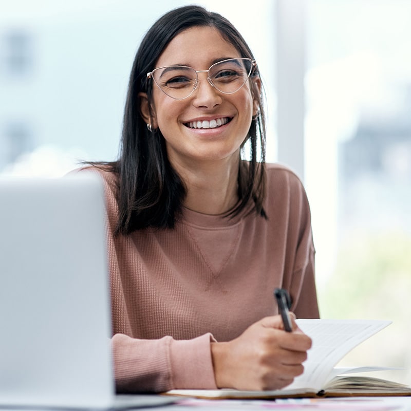 Women happy when doing work
